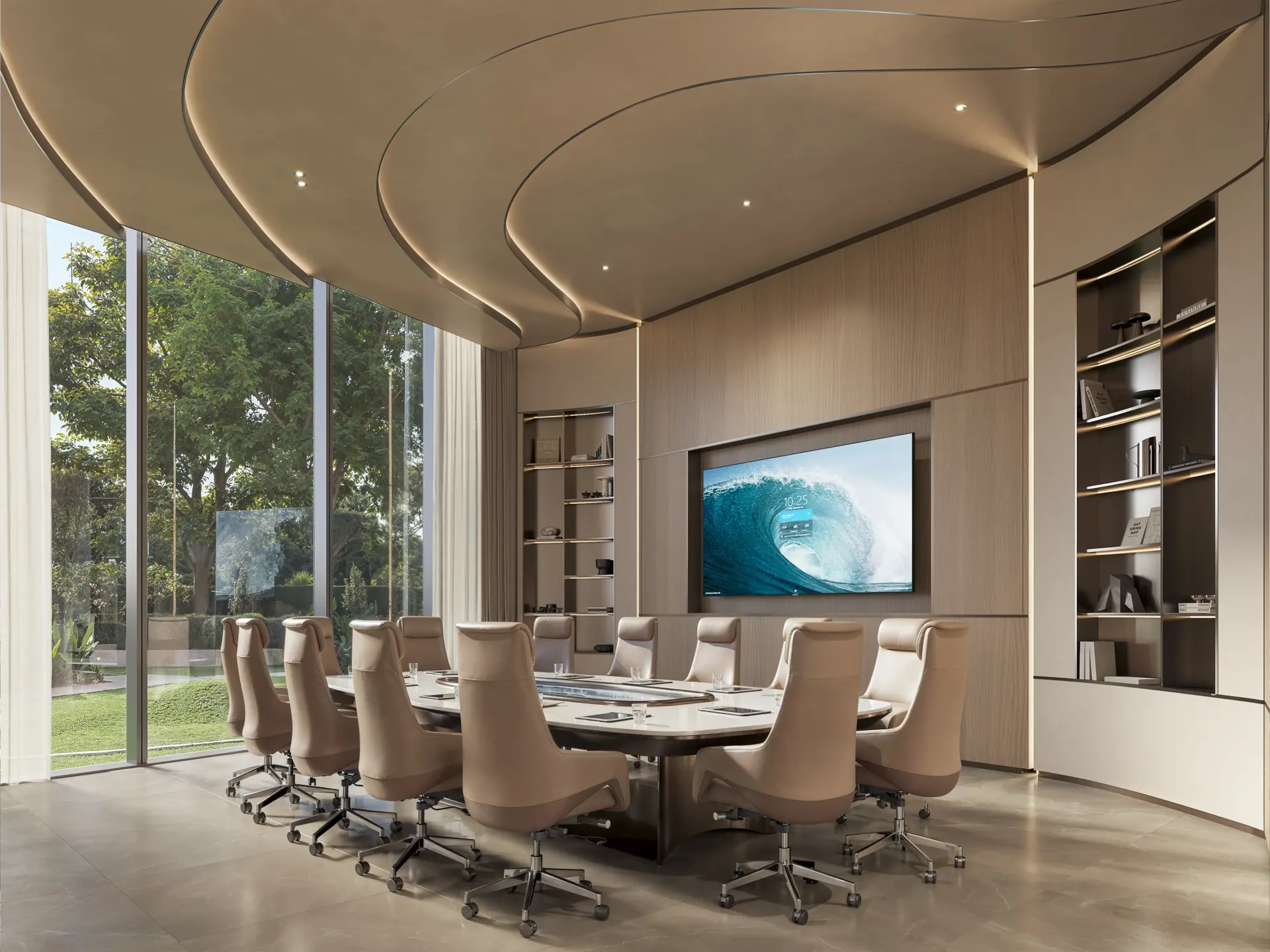 Conference room at Cheval Riverside