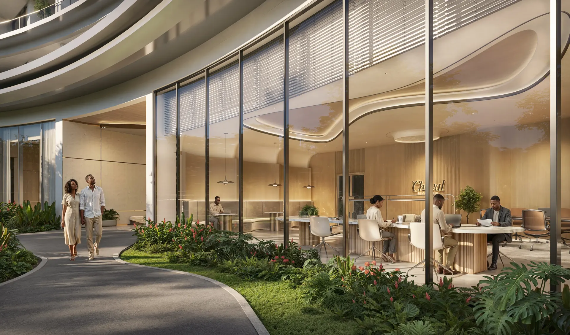 Coworking space at Cheval Riverside