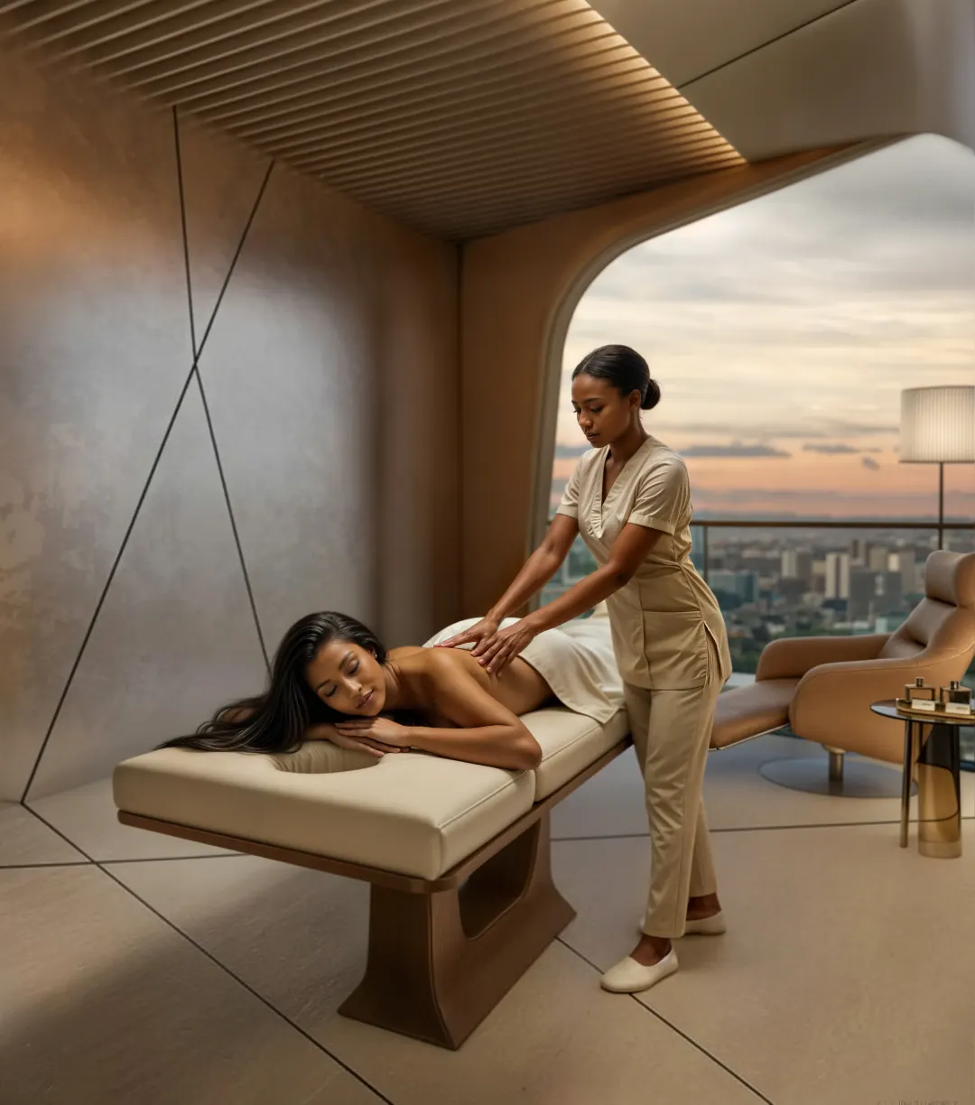 Massage room at Cheval Riverside